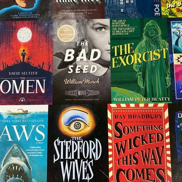 1000-Piece Horror Movie Puzzle By Re-Marks With Classic Covers Of Scary Books - Picture 6 of 7